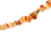 Carnelian 36" Stone Chip Bead Strands A Quality