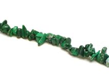 Malachite 36" Stone Chip Bead Strands A Quality