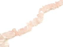 Rose Quartz 36" Gemstone Chip Bead Strands A Quality