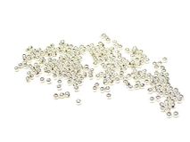 3mm Round Silver Beads Sold by the Bag of 1,000 beads