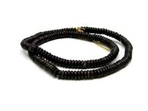 Coffee Color 4mm Bone Disc Space Beads By the Strand of 200 Beads