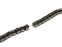 Hematite Drum Beads 5mm x 5mm Sold by the Strand of Apx 85 Beads