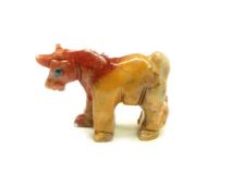 Agate Stone Unicorn Horse Figurine Statues 1 1/8"