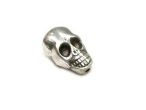 7/8" Aluminum Skull Beads with Black Patina Clearance