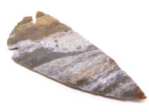 Knapped Agate Dovetail Arrowhead 3-3/4" L #4D