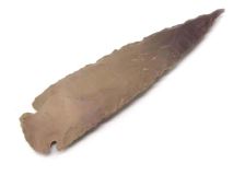 Knapped Agate Dovetail Arrowhead 4-3/8" L #4E