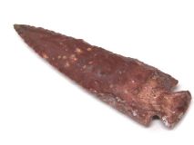 Knapped Agate Dovetail Arrowhead 5" L #5I