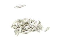 Fancy Silver 3/8" Barrel Clasp Sold by the Gross 144 Pieces