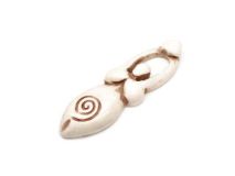 Goddess Pendant with Circle of Life 2 1/4"