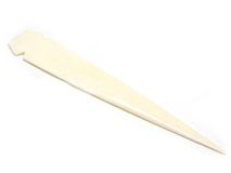 Arrowhead Point 7" Spearhead Lance Tip From Buffalo Bone