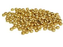 6mm Tyre Washer Brass Beads Sold by the Kilo Appx 1900 Beads