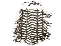 Buffalo Bone Hairpipe Full Breastplate 2 Choices Native Style