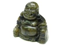 Labradorite  Stone Buddha Statue 1 3/4" Figurine