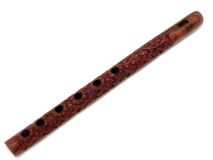 Carved 6 Hole Wooden Musical Flute