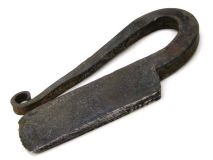 Colonial English Style Hand Forged High Carbon Flint and Steel Striker 