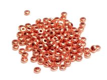 6mm Tyre Washer Copper Plated Brass Beads Sold by the Kilo Appx 1900 Beads