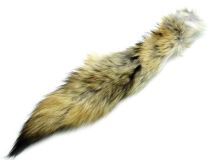 Coyote Tail 15" Tanned Fur Hide 