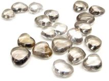 Crystal Quartz Stone Hearts