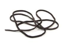 Dark Brown Deerskin Buckskin Leather Lace Strips 30" To 36" L X 1/8" W 