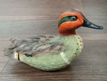 Vintage Giftcraft Plastic 8-3/4" Duck Figurine