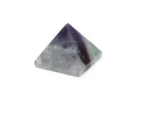 Fluorite Stone Pyramid Apx 3/4" To 1"