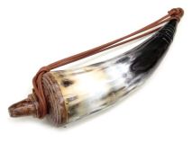 Powder Horn Frontier Style 13 1/4" L #F06
