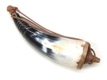 Powder Horn Frontier Style 12-1/4 " L #F03  