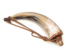 Powder Horn Frontier Style 13-3/8" L #F11 