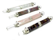 5" to 10" Chakra Gemstone Wands Healing Stick