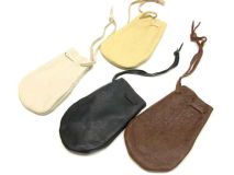 #D Leather Possibles Bag 5" Poke Sack USA Made Assortment