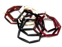 1 1/2" Hairpipe Bone and Horn Beads By the Strand of 20 Beads