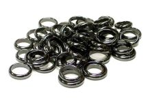 Domed Hematite Stone Rings Assorted Sizes