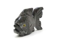 Koi Fish Figurine Agate Stone Statues 1 1/4"