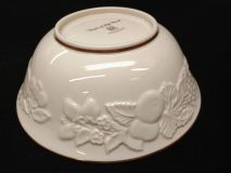 Lenox Fruits of Life 24K Gold Band 9" Vegetable Serving Bowl NIB 1992-2004 Era 
