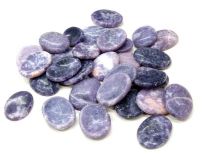 Lepidolite Worry Stone Metaphysical Healing