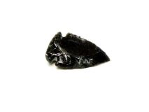 Knapped Obsidian Glass Arrowhead Points Craft Grade
