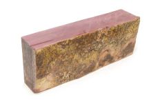 Minnesota Red Pipestone Catlinite Stone apx 9-3/4" x 3-1/2" x 1-3/4" Piece #11 Fissure Crack