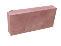 Minnesota Red Pipestone Catlinite Stone Apx 9-3/8" x 4" x 1-3/4"  Piece #02 