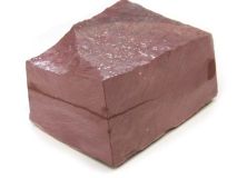 Piece #22 Catlinite Minnesota Red Pipestone apx 5" x 2-1/4" x 4"  Fissure Crack
