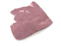 Piece #87 Minnesota Red Catlinite Stone Apx 4" X 3-3/4" X 1/8" Thin Scrap