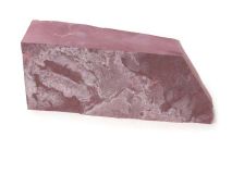 Piece #88 Minnesota Red Catlinite Stone Apx 6-1/8" X 2-5/8" X 1" Missing Corner