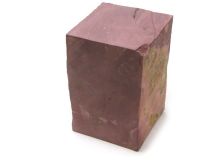 Piece #50 Minnesota Red Catlinite Stone apx 5" x 3" x 3-1/16"  