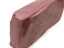 Piece #56 Minnesota Red Catlinite Stone apx 6-1/4" x 3-5/8" x 1" Fracture Crack