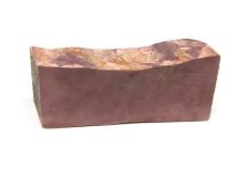 Piece #61 Minnesota Red Catlinite Stone apx 8-1/2" x 3" x 2-1/8"