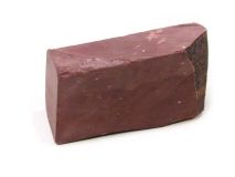 Piece #73 Minnesota Red Catlinite Stone Apx 4-1/2" X 2" X 1-1/2" Corner Missing