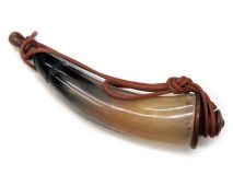 Primer Powder Horn Frontier Style 9-3/4" L #P06 