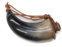 Powder Horn Primer Style 12" L #P02 Large 3" Bell