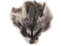 Raccoon Scrap Fur Hide Face No.#2 Grade