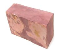 Piece #49 Minnesota Red Catlinite Stone apx 6" x 4" x 2" 