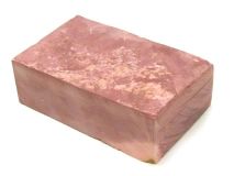 Piece #50 Minnesota Red Catlinite Stone apx 6-1/2" x 4" x 2-1/8"  